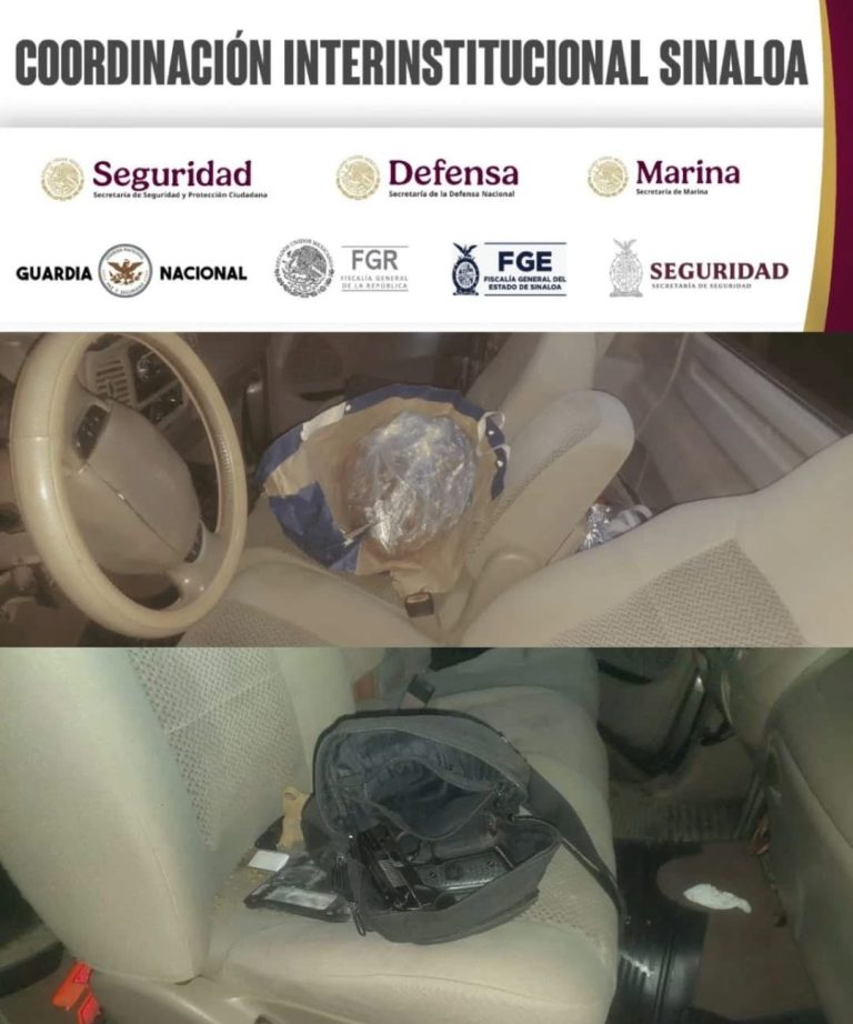 Detienen a conductor en Balbuena, Navolato