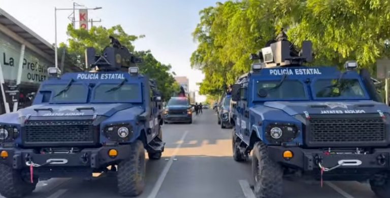 Llegan 6 nuevos vehículos Ocelotl a la PEP Sinaloa