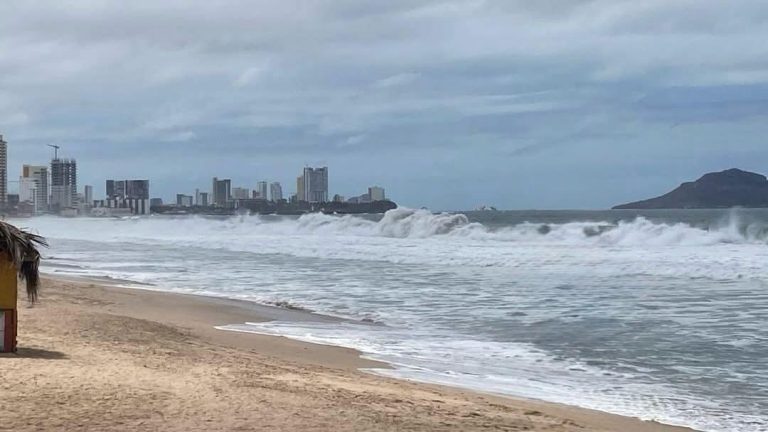 Emiten otra alerta por mar de fondo