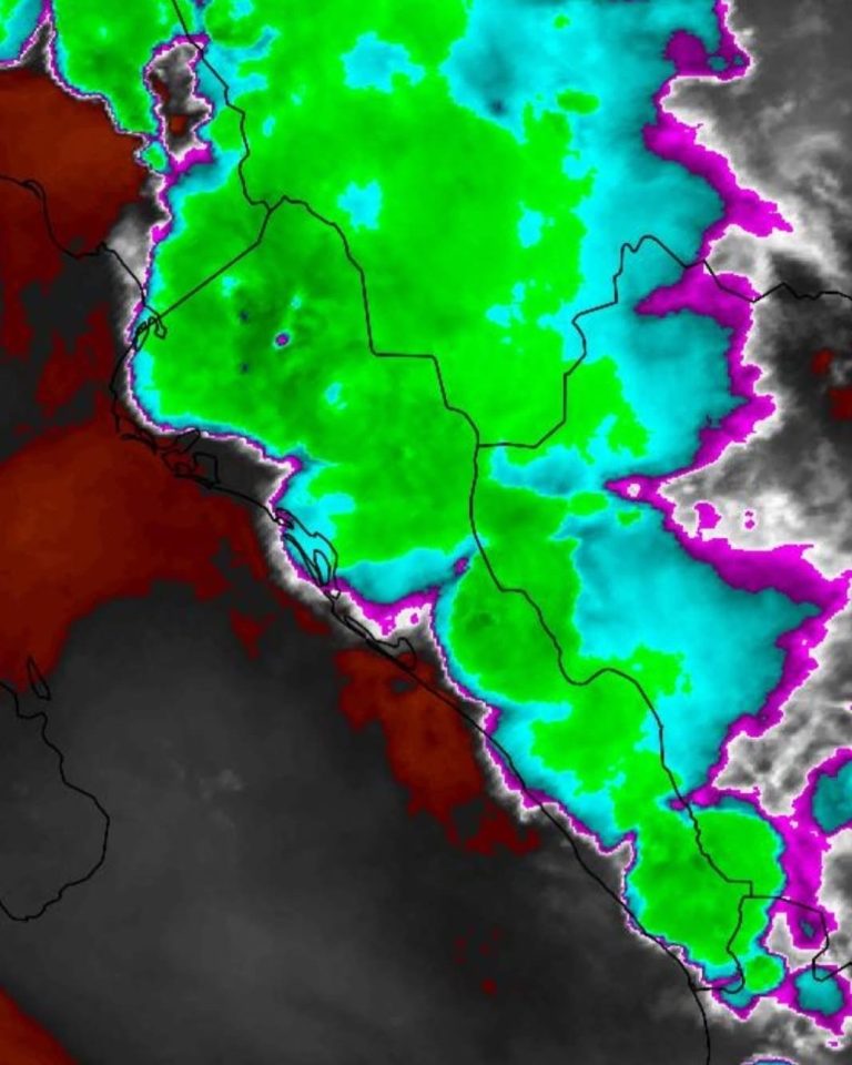 Cubren 80% de Sinaloa tormentas rápidas