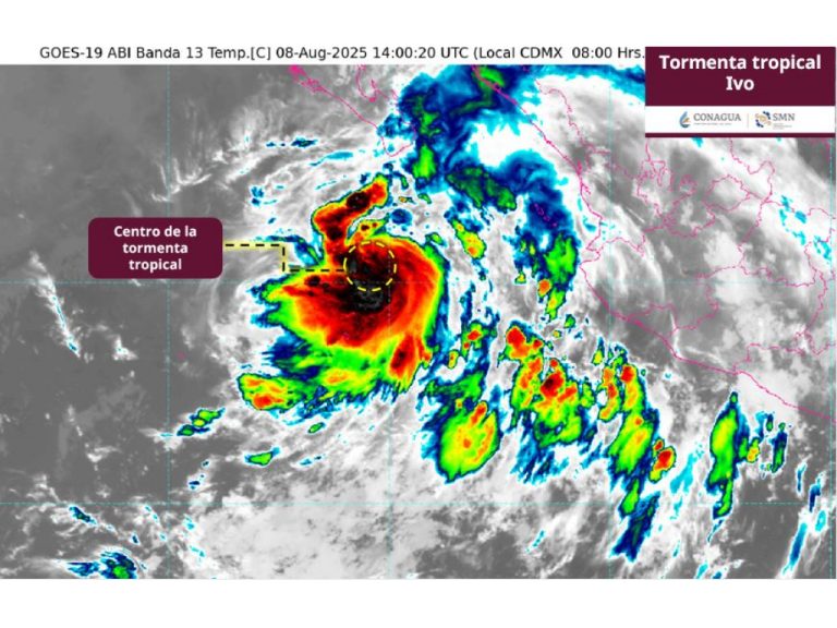 Tormenta Ivo, al sur de BCS