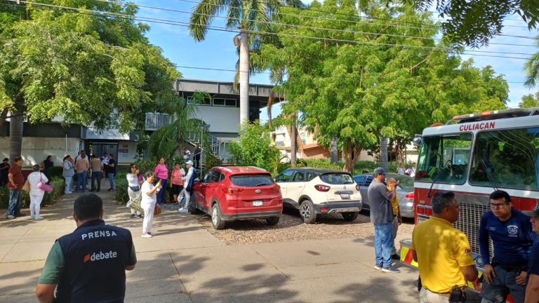 Evacuan ISSSTE en Culiacán por incendio