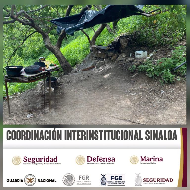 Agreden a militares; decomisan armas, cargadores y droga en Cosalá