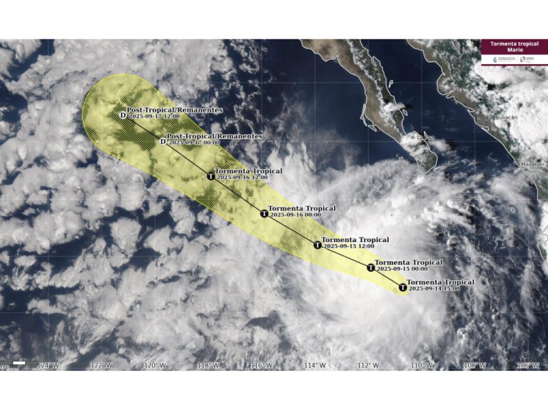 Advierten lluvias para la tarde-noche de domingo