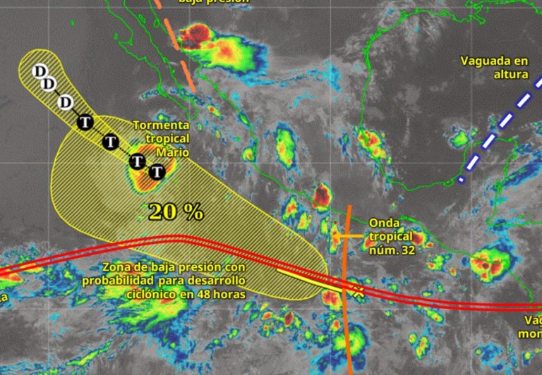 Regresan por la tarde lluvias intensas