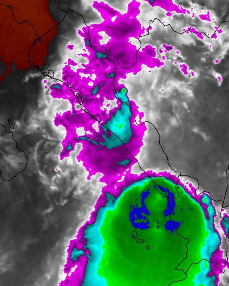 Se avecina tormenta durante madrugada del sábado