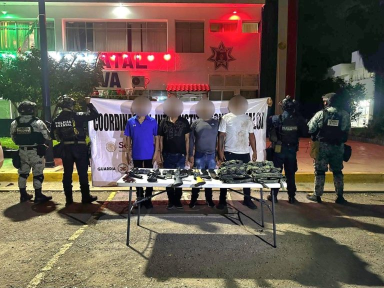 Los arrestan tras persecución en Culiacán