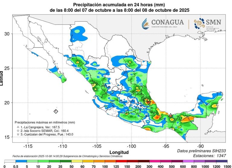 Al 47% presas en Sinaloa