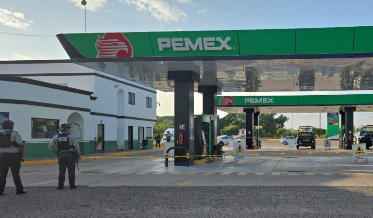 Disparan a gasolinera cerca del Seminario
