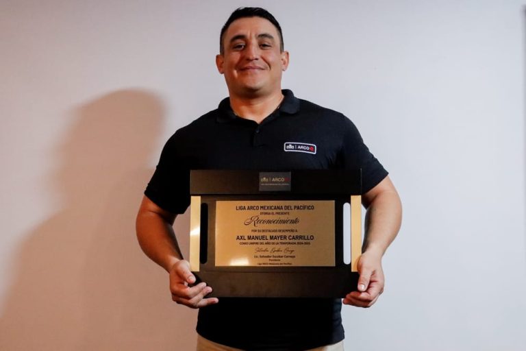 Axl Mayer es el Umpire del Año de la LMP