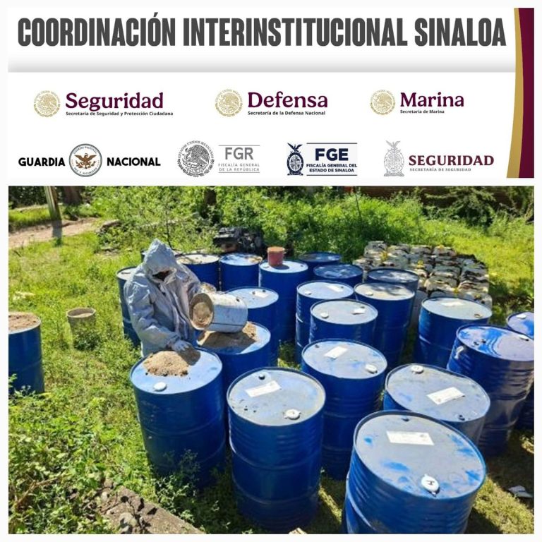 Aseguran drones y material para explosivos