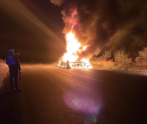 Amanece Zacatecas con bloqueos carreteros