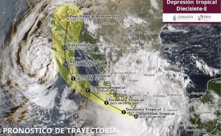 A punto de formarse otro huracán en el Pacífico