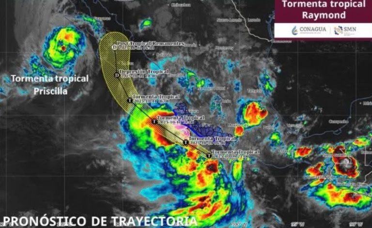 Prevén lluvias en Sinaloa en viernes por la tarde por huracán