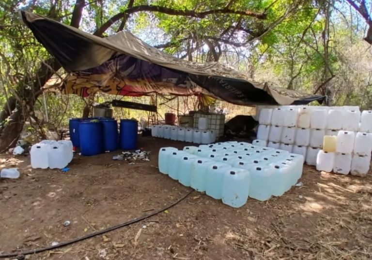 Incautan dos laboratorios clandestinos en Culiacán