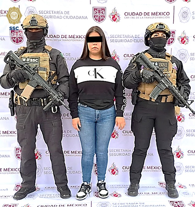 Cae ‘La Jefa’, presunta líder de célula del Cártel de Tláhuac