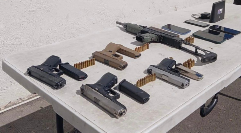 Decomisa SSP subametralladora en penal de Aguaruto