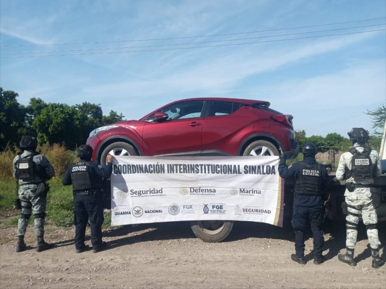 Recuperan autos robados ; 2 en Navolato y uno en Elota