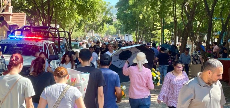 Registra Culiacán panteones llenos y sin incidentes