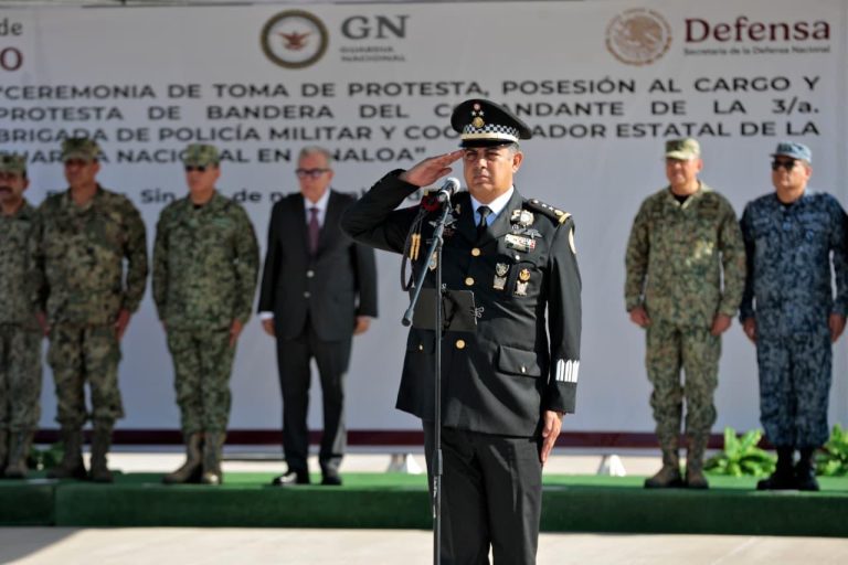 Hay nuevo Coordinador de la Guardia Nacional en Sinaloa