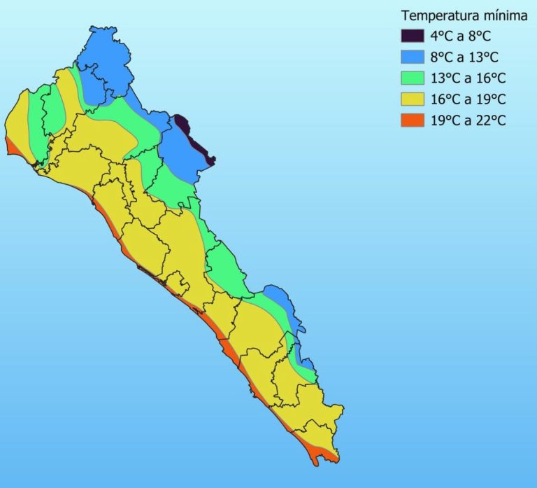 ¡Llegó el frío! Temperatura caerá a los 8°C en la sierra