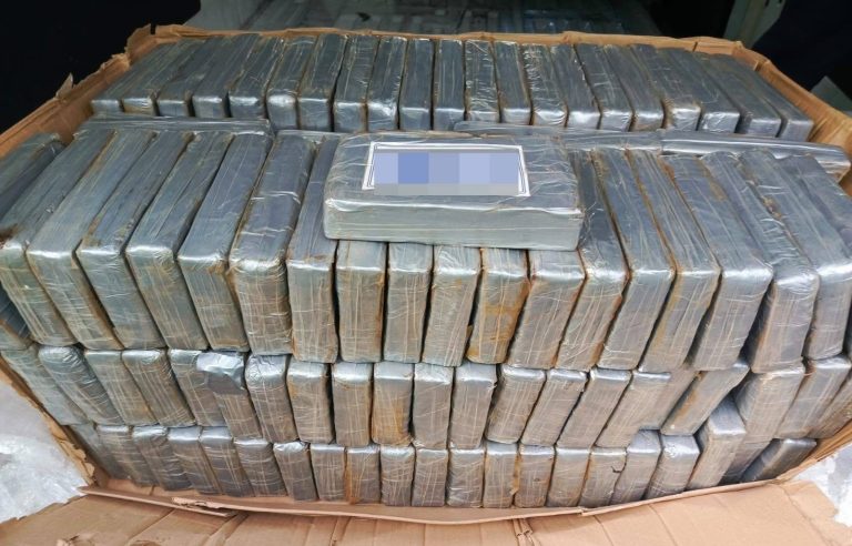 Decomisan en aeropuerto de CDMX 271 kgs de presunta cocaína con destino a Tijuana