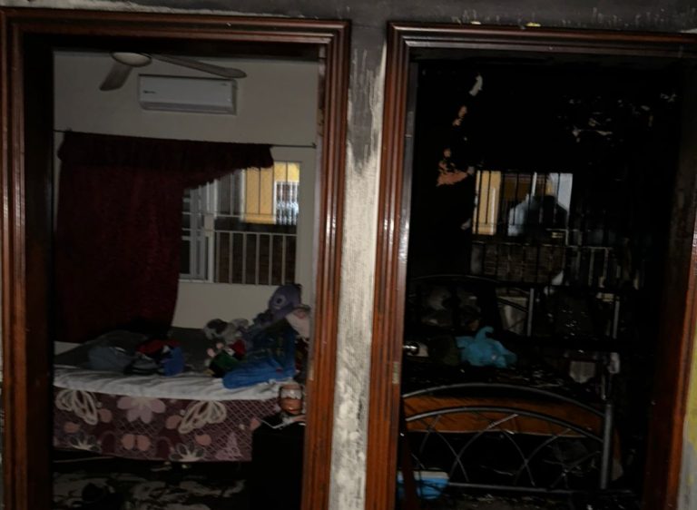 Descartan explosivo en incendio de vivienda