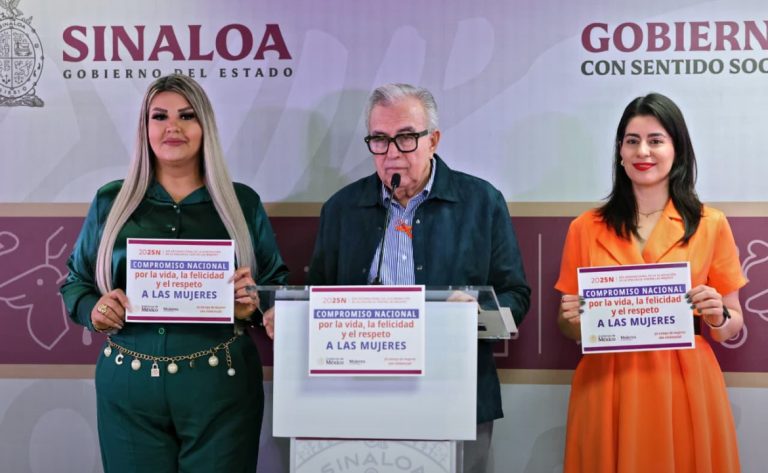 Se suma Sinaloa al pacto nacional de Respeto a las Mujeres