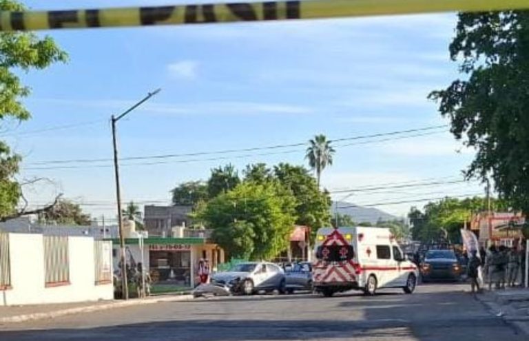 Se registra tiroteo cerca de primaria en la Rafael Buelna