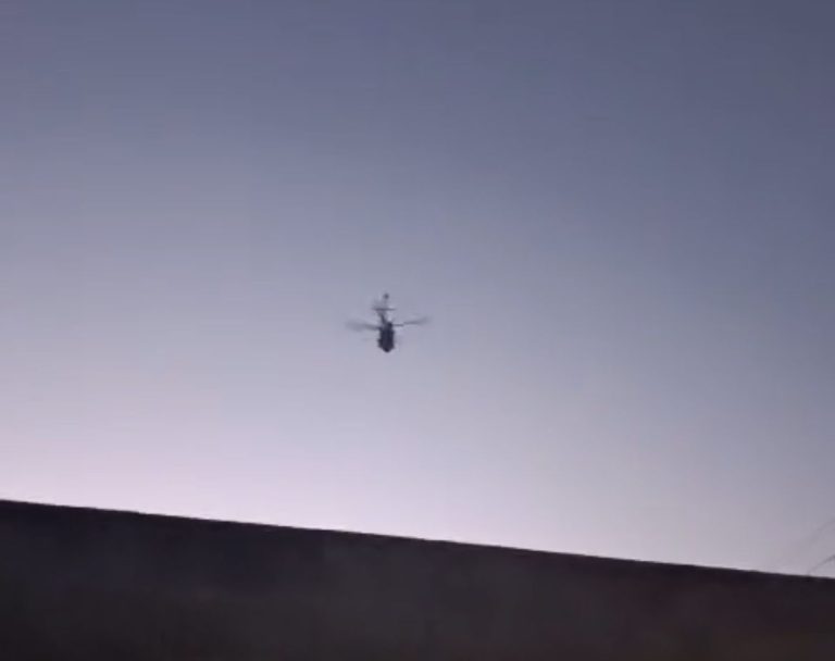 Reportan en Eldorado operativo aéreo