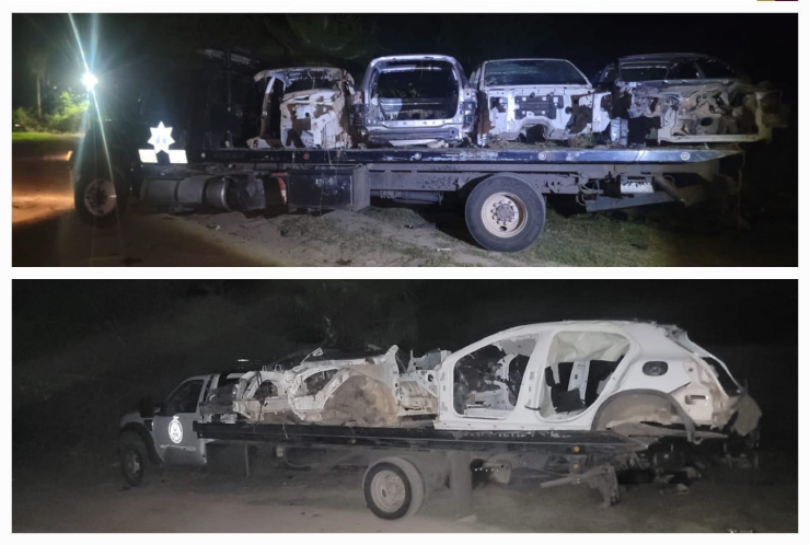 Hallan 45 autos robados en ‘deshuesaderos’ en Eldorado y Quilá