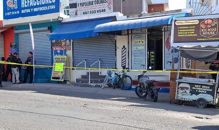 Ejecutan a peluquero en Culiacán