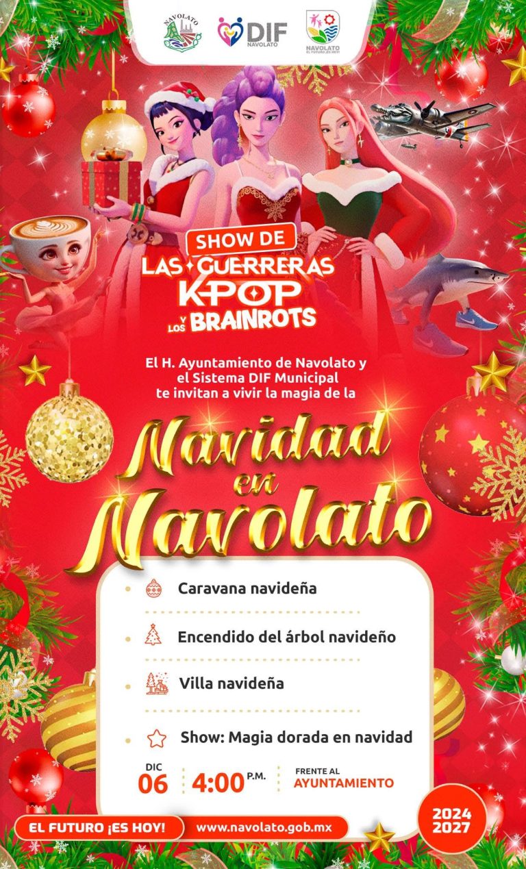 Arma Navolato desfile y encendido de árbol