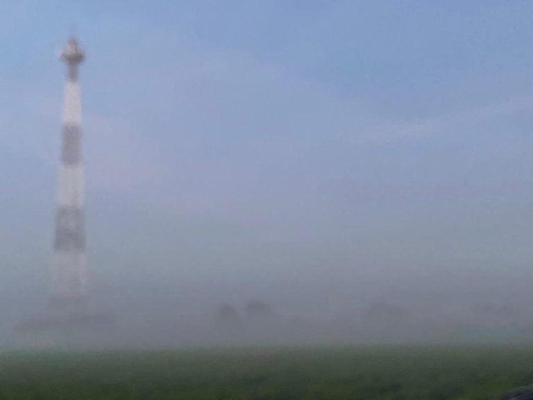 Cubre neblina la costa de Sinaloa