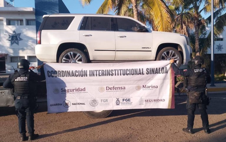 Incautan camioneta blindada en Bacurimí