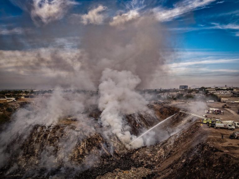 Registra Culiacán 2 días de emergencia por basurón