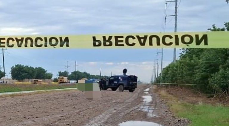 Lo hallan sin vida junto al canal en Villa Juárez, Navolato