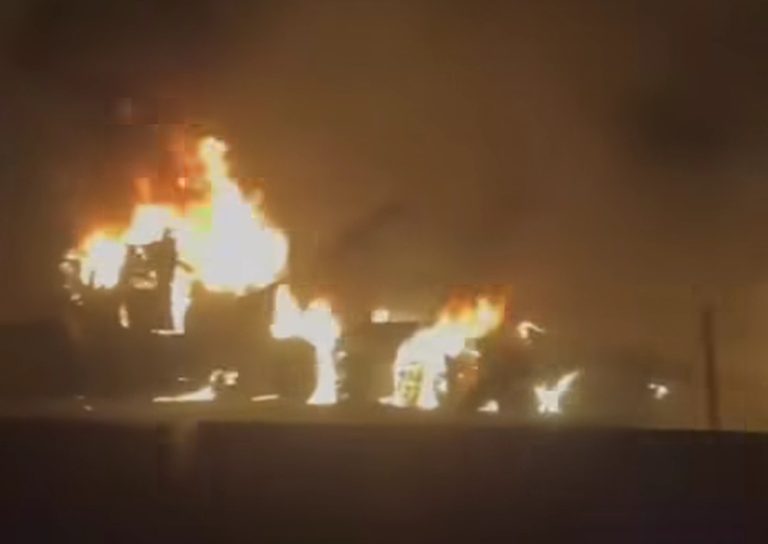 Explota pipa con gas LP en la México-Querétaro