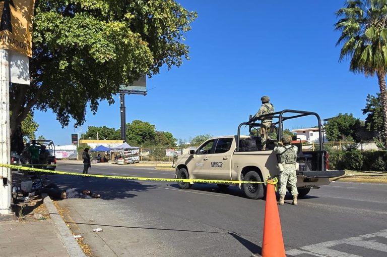 Ejecutan a limpia vidrios cerca de la Fiscalía en Culiacán