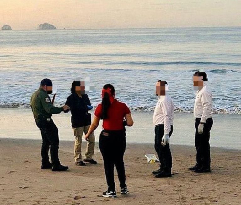 Localizan cadáver en zona de playa