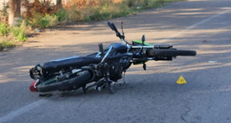Fallece motociclista en accidente sobre la carretera Navolato–Altata