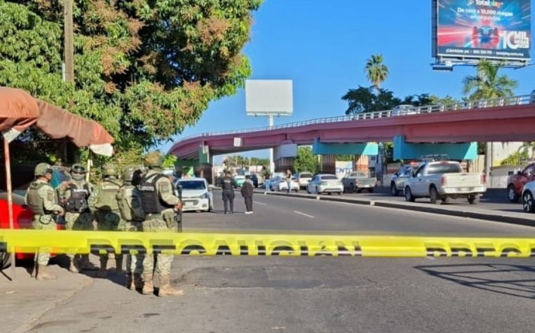 Deja un muerto y 2 heridos ataque cerca del aeropuerto de Culiacán