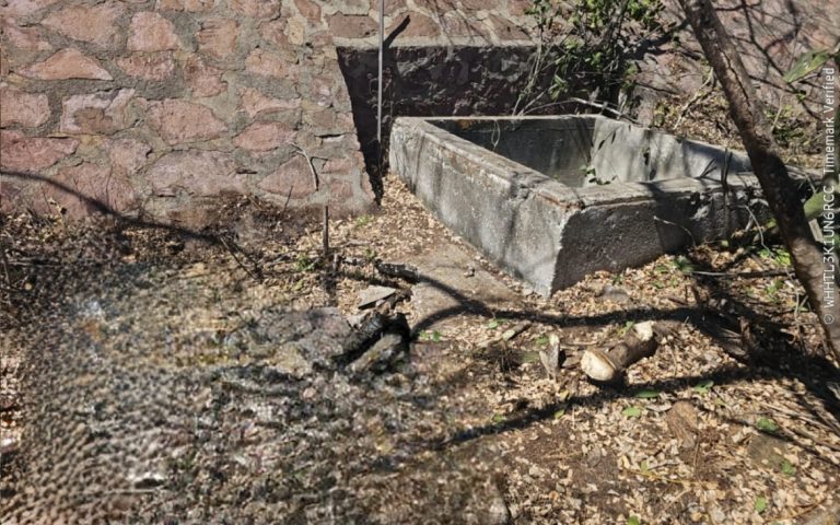 Rescatan cuerpo de contenedor de agua