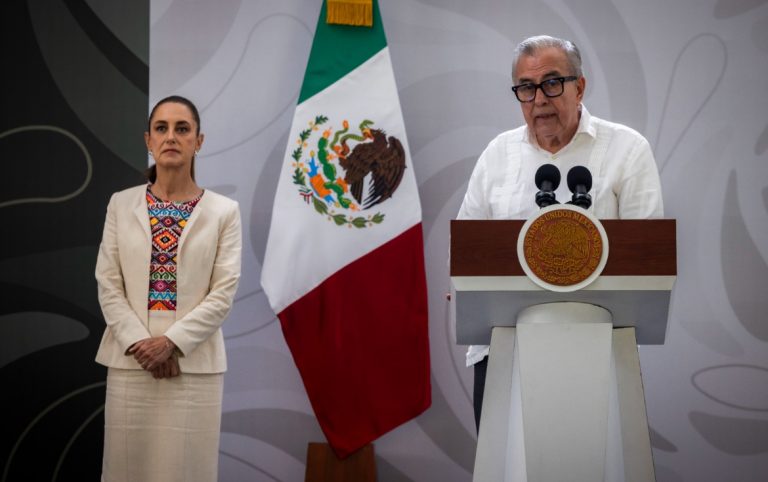 Su liderazgo seguirá articulando la voluntad colectiva: Rocha a Sheinbaum