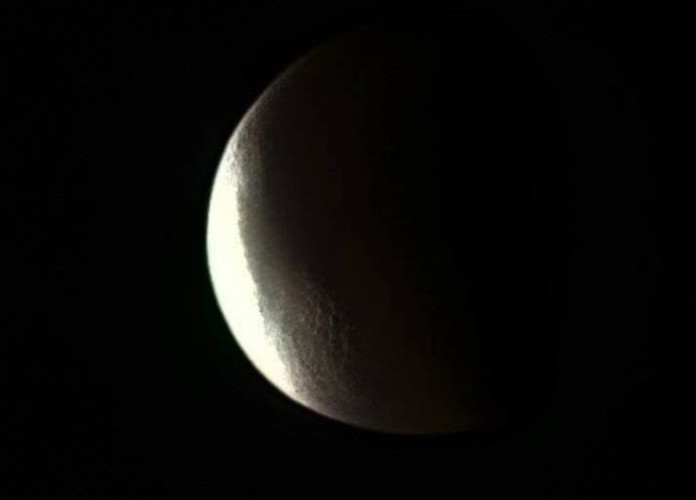 Así la ‘luna de sangre’ desde Sinaloa