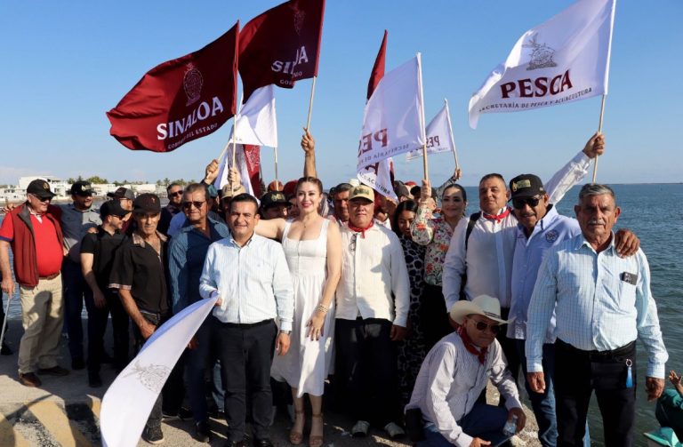 Abanderan veda en Altata contra captura de camarón