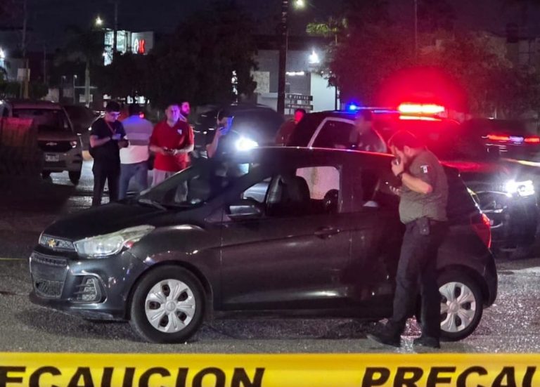 Matan a pasajero; queda herido conductor de plataforma digital