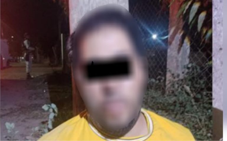 Cae con arma y cargador tras persecución en Culiacán