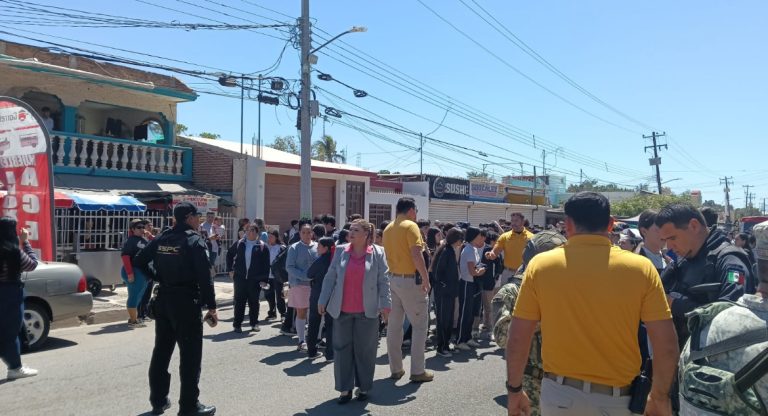 Evacuan secundaria General #5 por fuga de gas LP