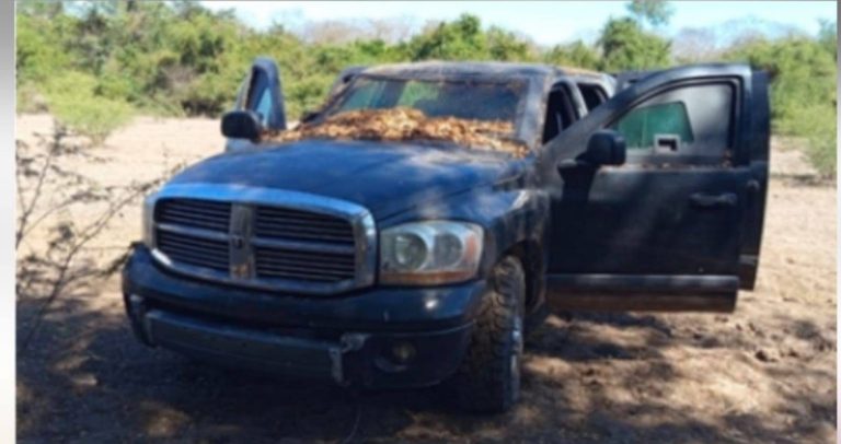 Atacan a militares en San Ignacio; incautan armas, explosivos y auto blindado